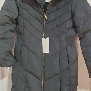 Cole Haan Women's Black Puffer Coat